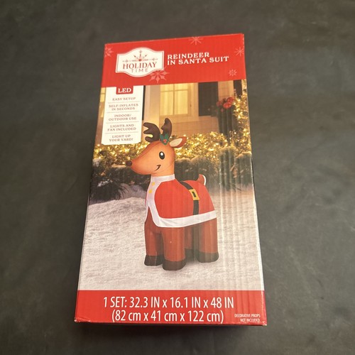 Inflatable reindeer in - 4,