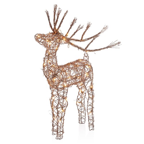 Inch rattan reindeer - 35,