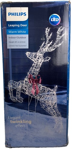 Philips led leaping deer - 81",