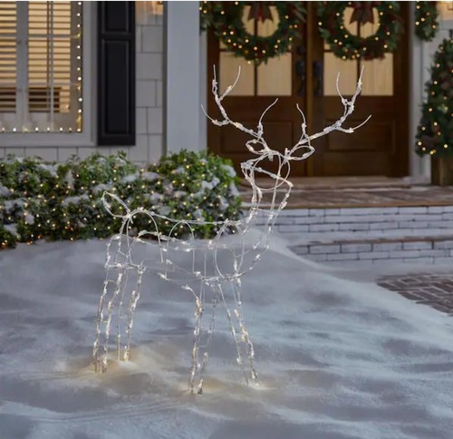 Led wire reindeer - 4,