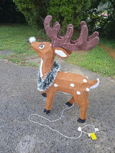 Led reindeer holiday - reindeer,