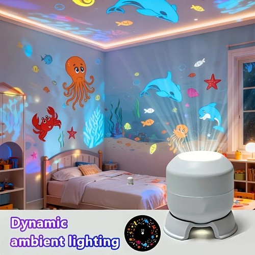 Dynamic rotating led projector - rotating,