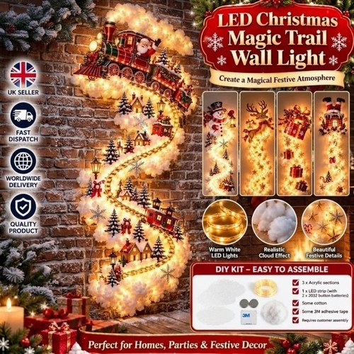 Led christmas magic - magic, wall