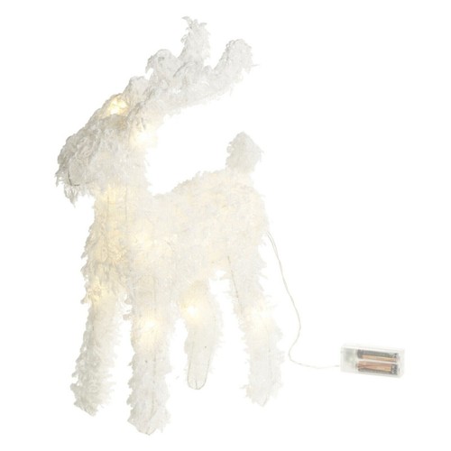 Led light reindeer 37cm - led, up