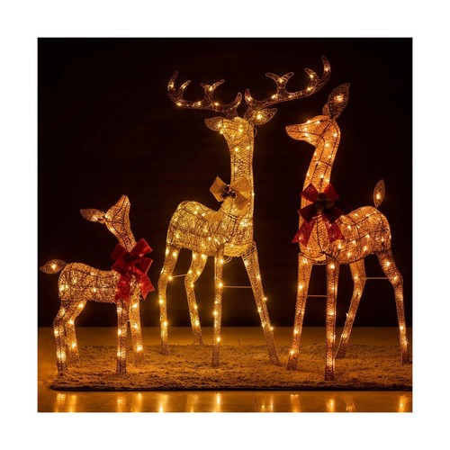 Yuletime piece pre lit - 3-piece, pre-lit
