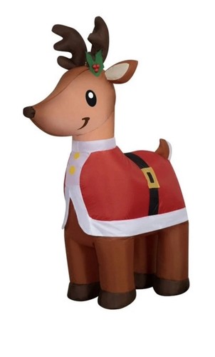 Multicolor reindeer santa suit - multicolor,