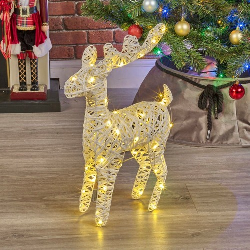 Led light reindeer 45cm - led,